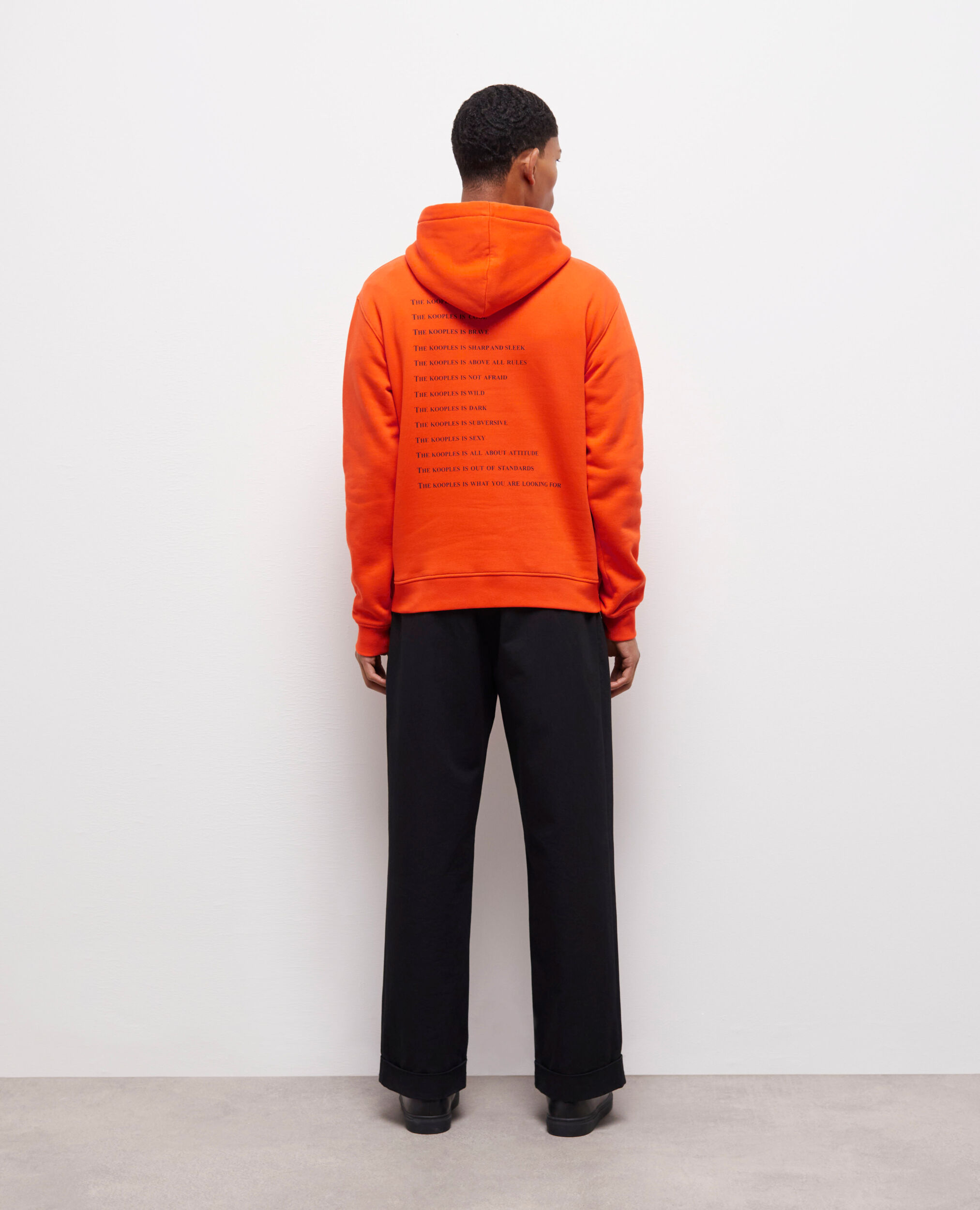 Sweatshirt à capuche What is orange
