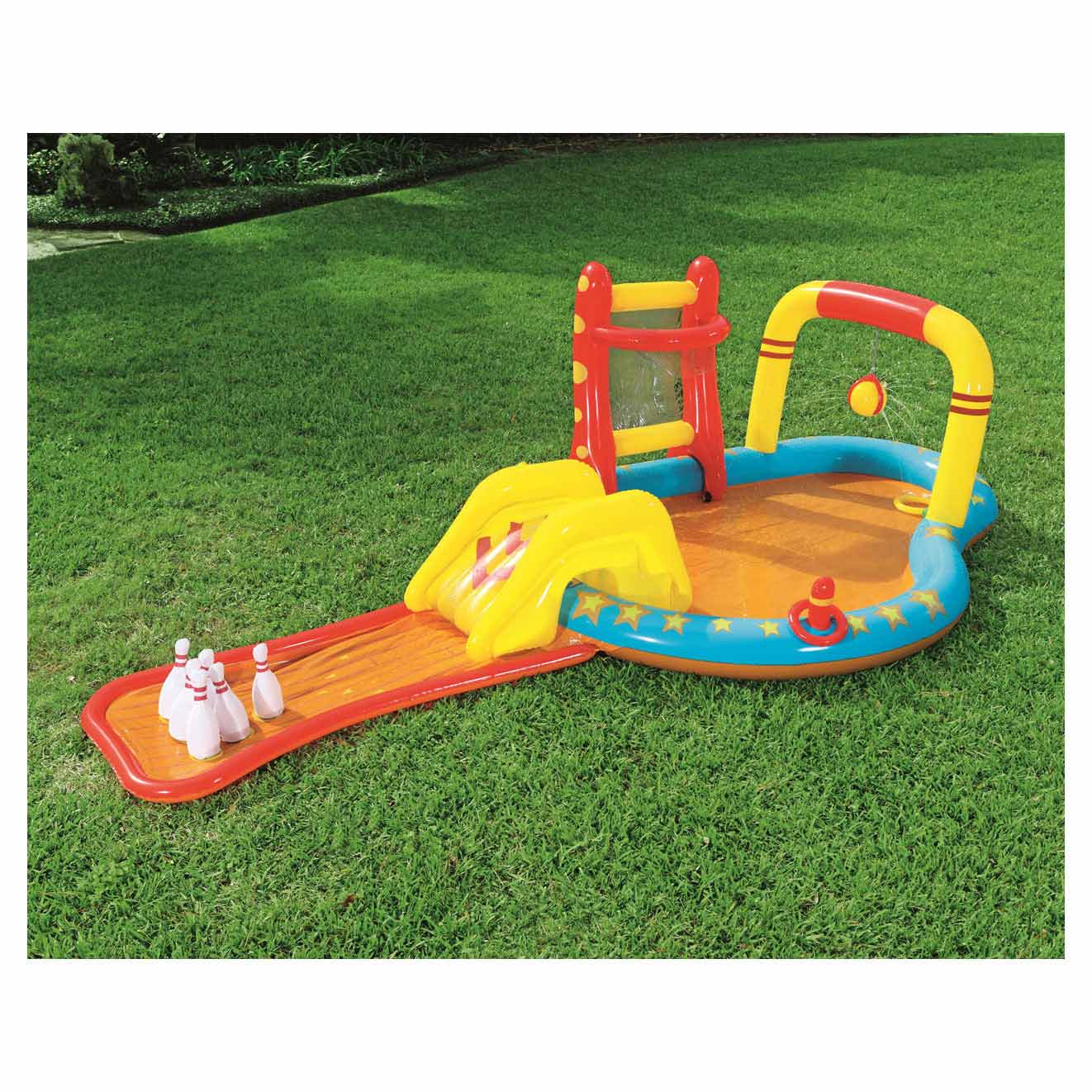Bestway Opblaasbaar Speelcenter Lil' Champ, 435x213x117cm