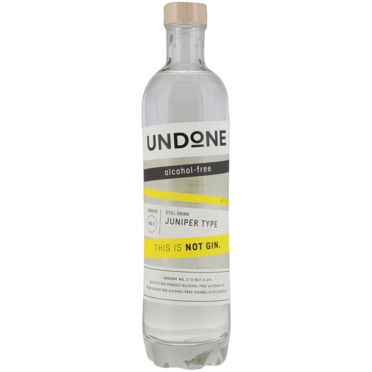 Undone No.2 Juniper type alkoholfrei -70cl