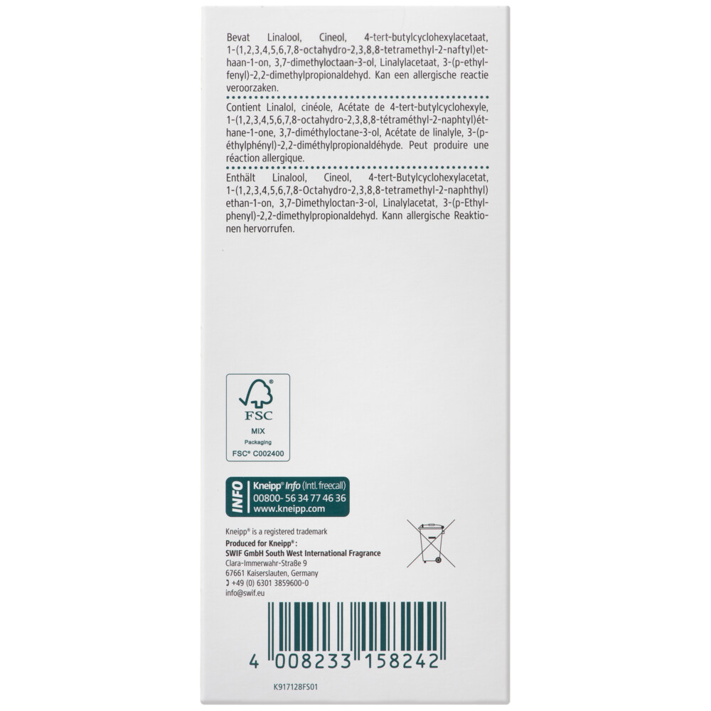 Kneipp Geurstokjes Goodbye Stress50 ml