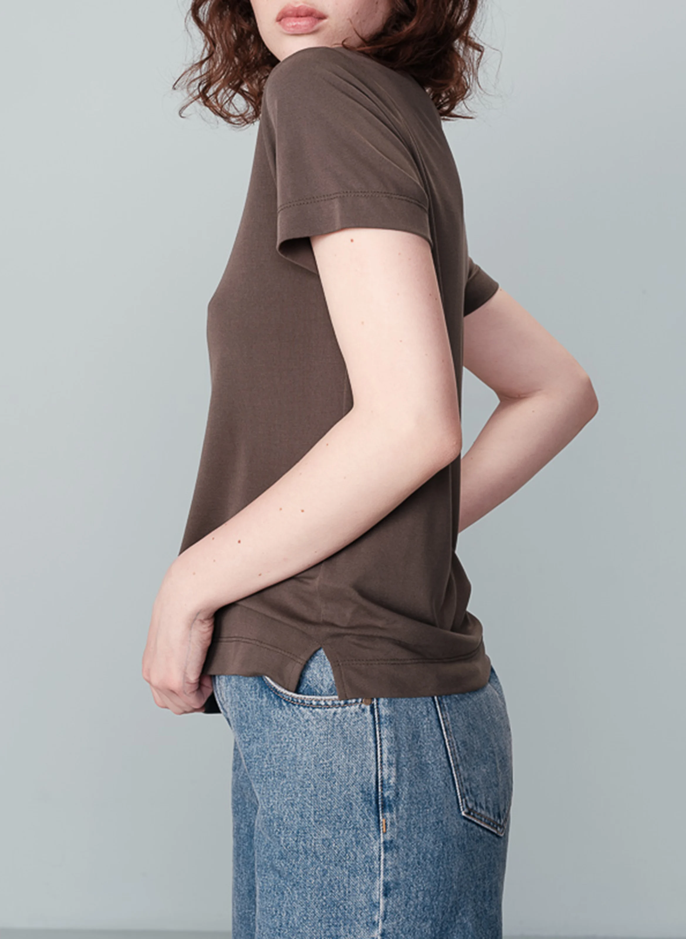 NELL - Tee-shirt droit manches courtes | Vert