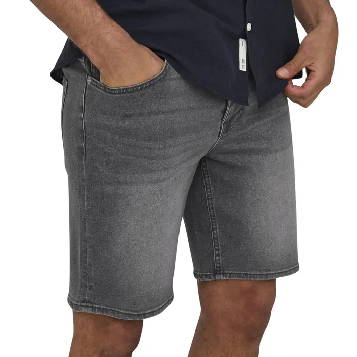 Only & Sons Weft Denim Short Heren