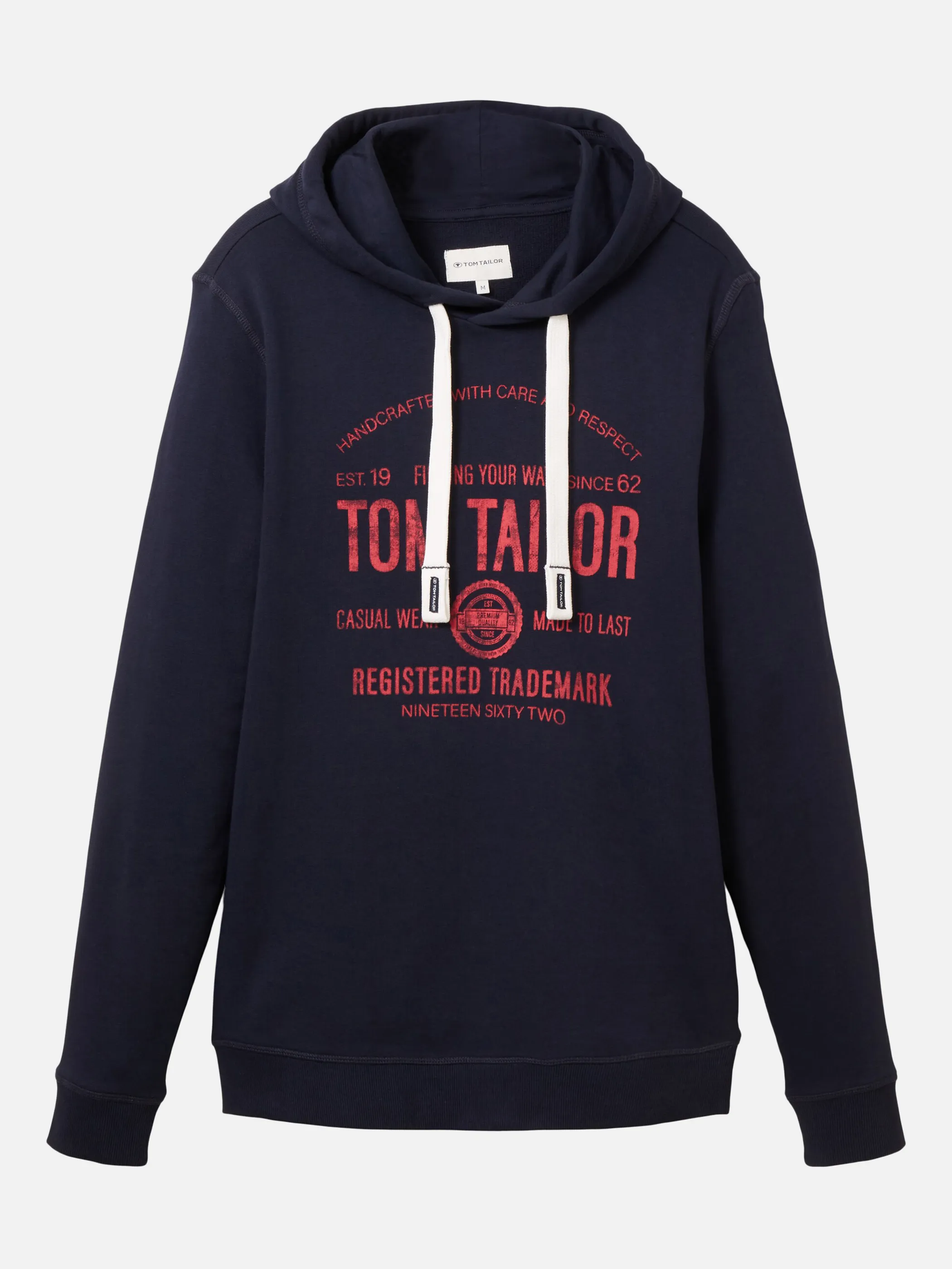 Herren Sweatshirt mit Kapuze und Print