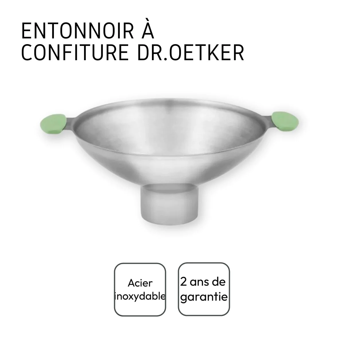 Entonnoir de cuisine Dr Oetker Confiture Dr. Oetker