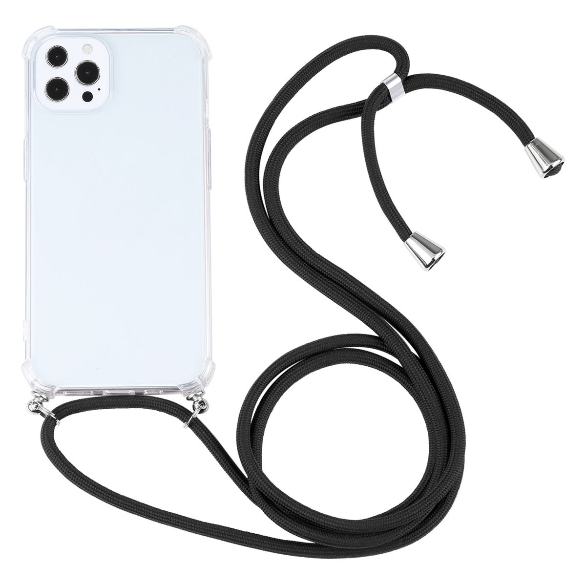 Hülle Handy Schutz für Apple iPhone 13 Pro Max Case Cover Tasche Etuis Schwarz