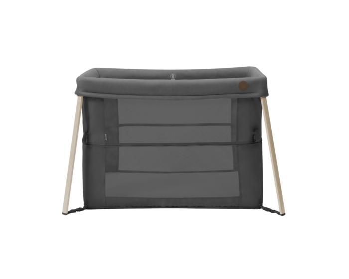 Iris Reisebett 0 - 3 Y   0 - 15 kg    Kompakt und leicht |    Besonders bequeme Matratze |    Zwei Schlafebenen |    100% recycelte Eco Care Stoffe |