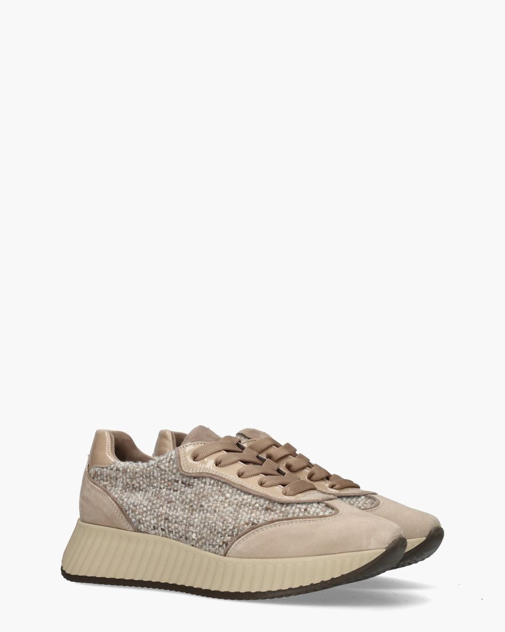 Softwaves Alice Beige/Taupe Damessneakers