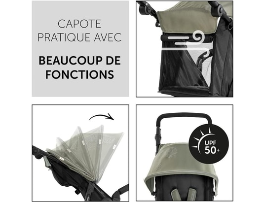 HAUCK - Poussettes jogger runner 2 mickey mouse olive
