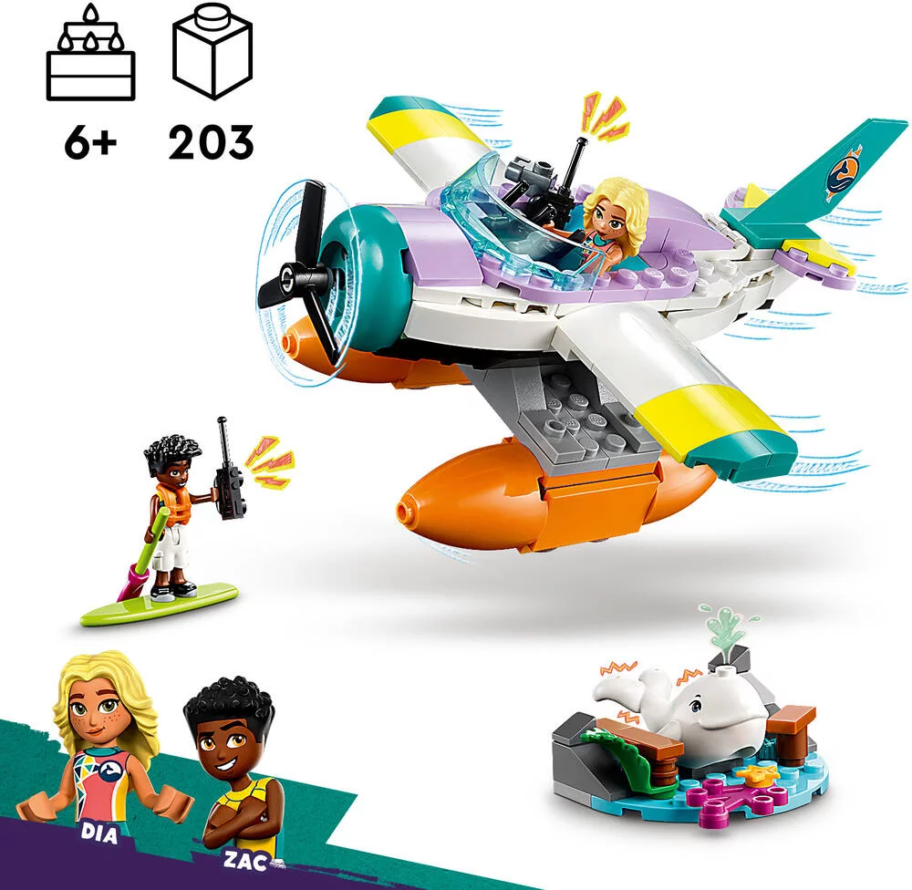 LEGO®FRIENDS 41752 - L’HYDRAVION DE SECOURS EN MER
