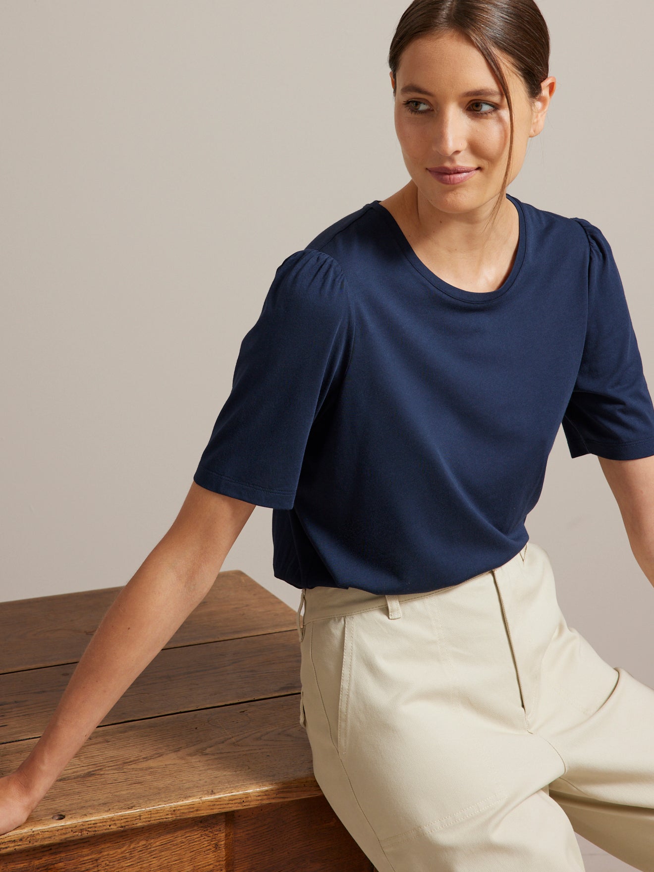 T-shirt femme - modal et coton biologique