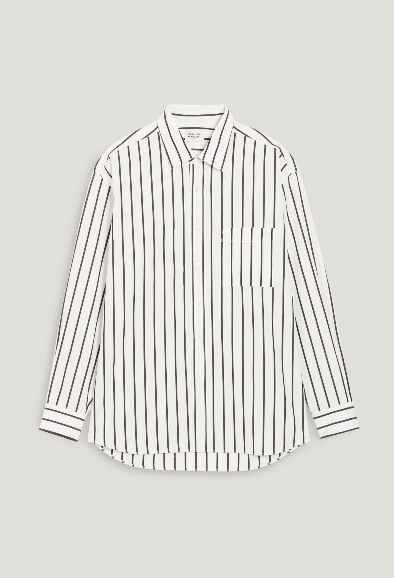 Chemise rayures oversize