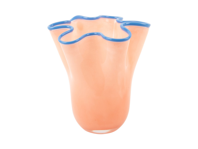 Vase Ruffles Medium PT4159LY Soft yellow