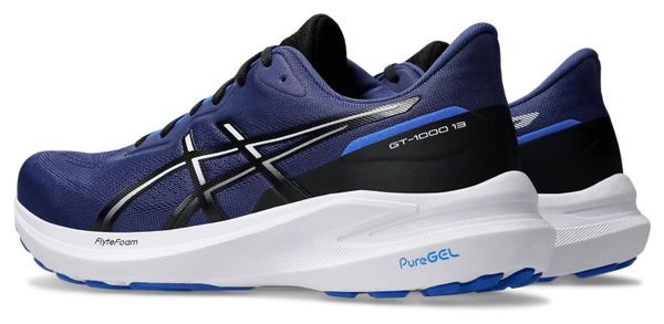 Chaussures Running Asics GT-1000 13 Bleu/Noir Homme