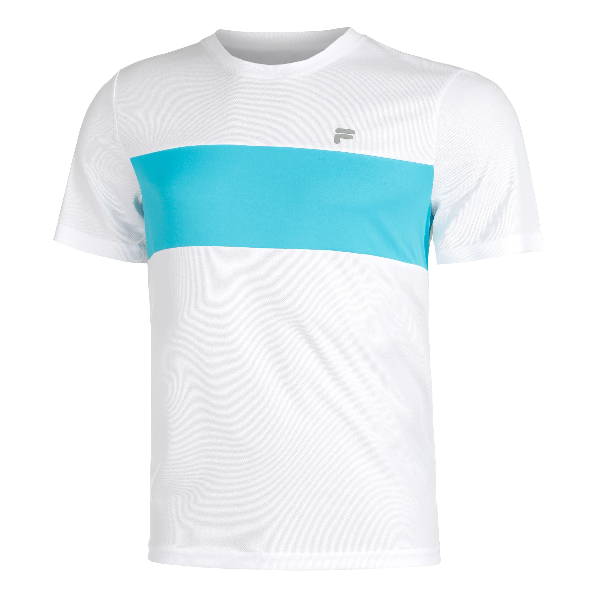 Fila Bosse T-shirt Hommes - Blanc , Turquoise