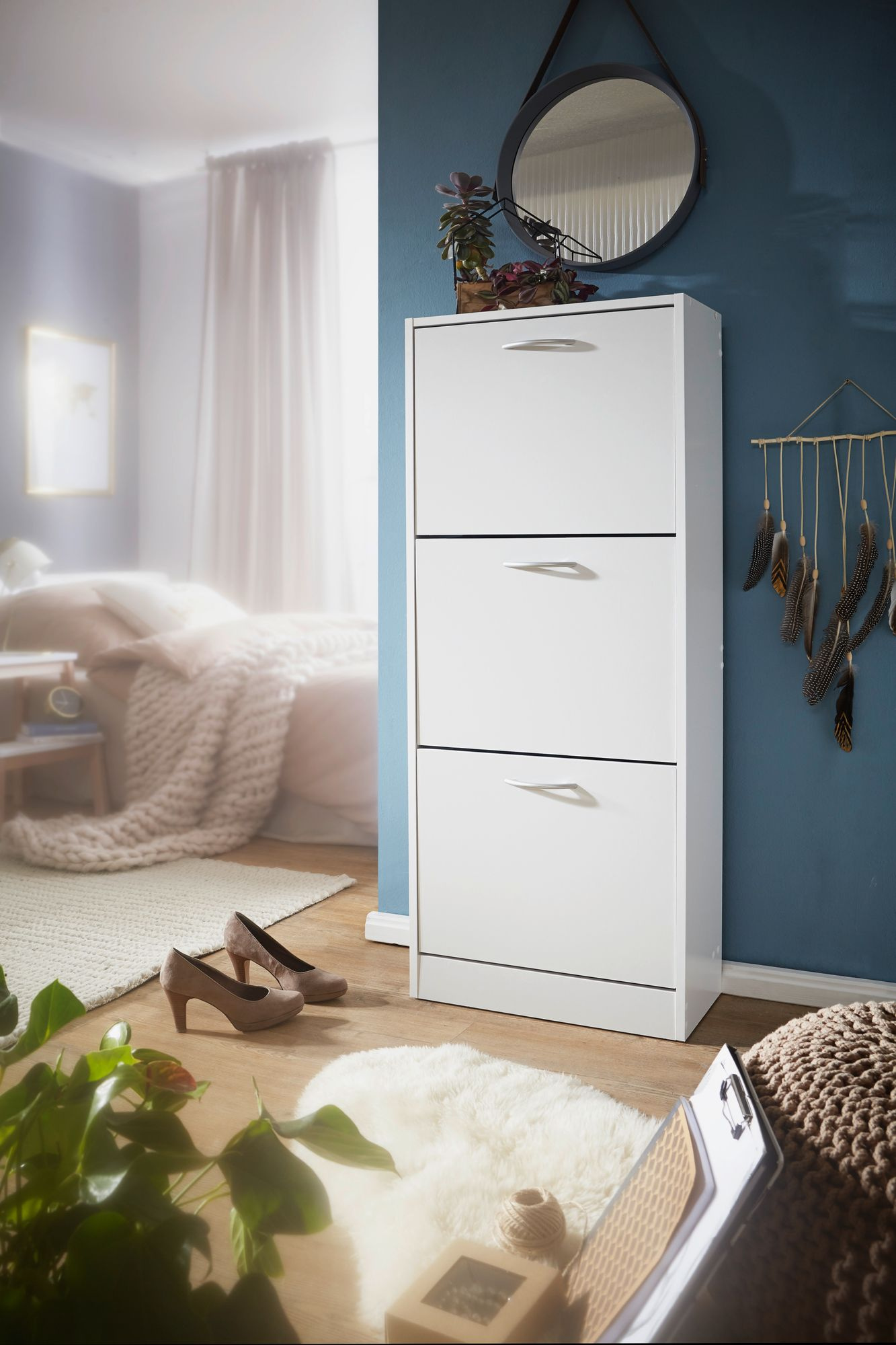 Schuhschrank Weiß