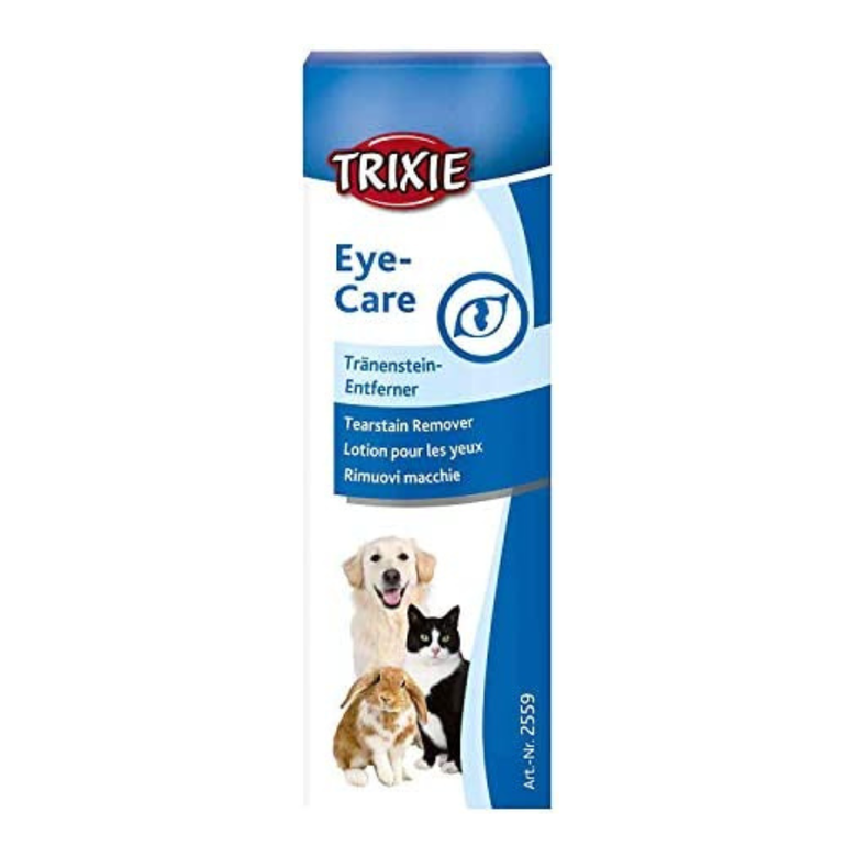 Trixie Limpador de Manchas de Lágrimas para Cães, Gatos, Coelhos e Pequenos Animais de Estimação, 50ml