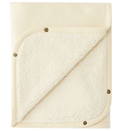 Cloby Teddy T?ppe - 95x75 cm - Off White