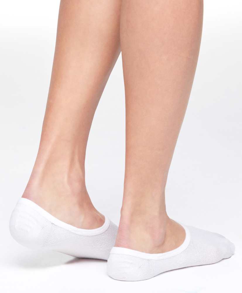 3 pares de meias esportivas Footies de poliamida