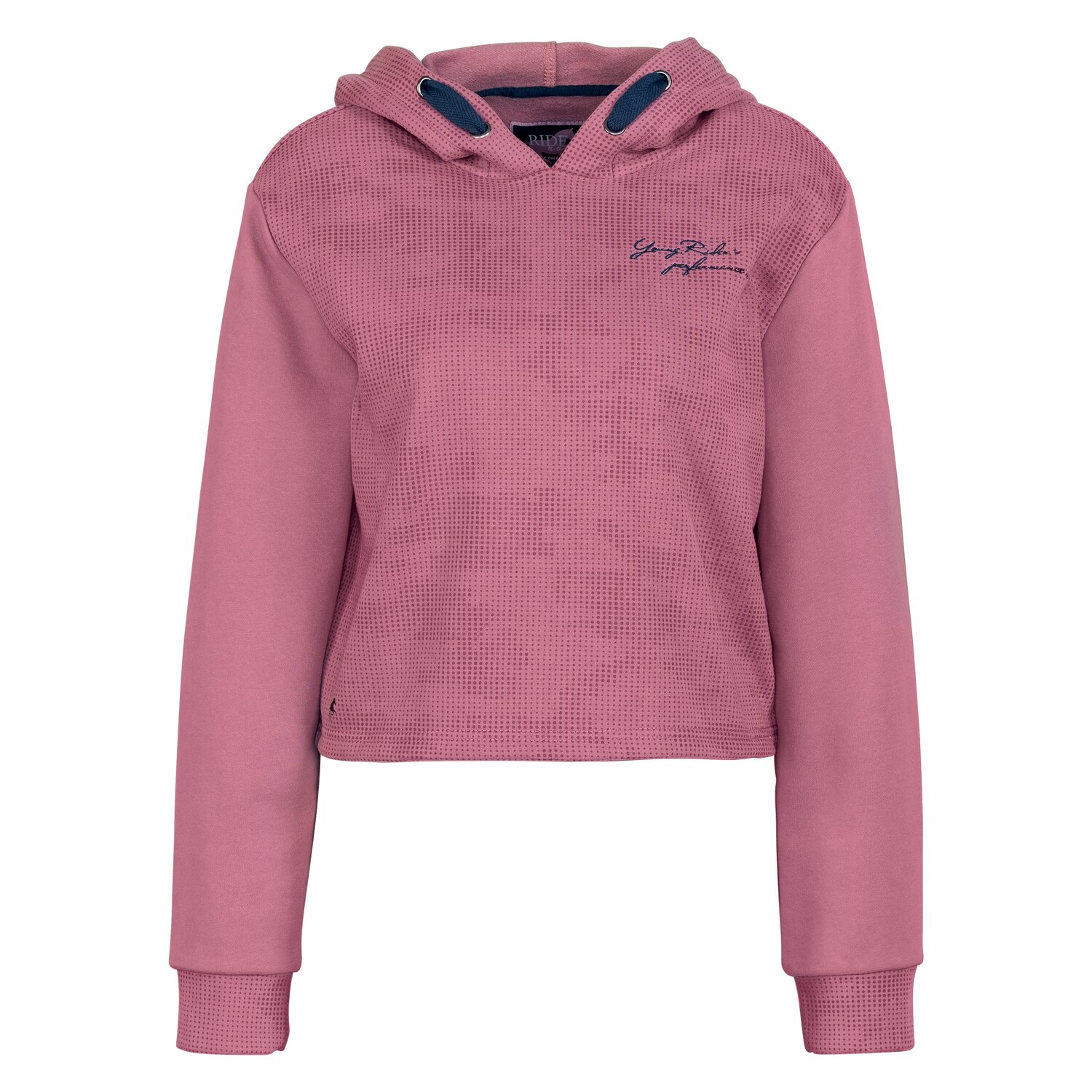 RIDE now Hoodie Cropped Darlington  - wild rose - L