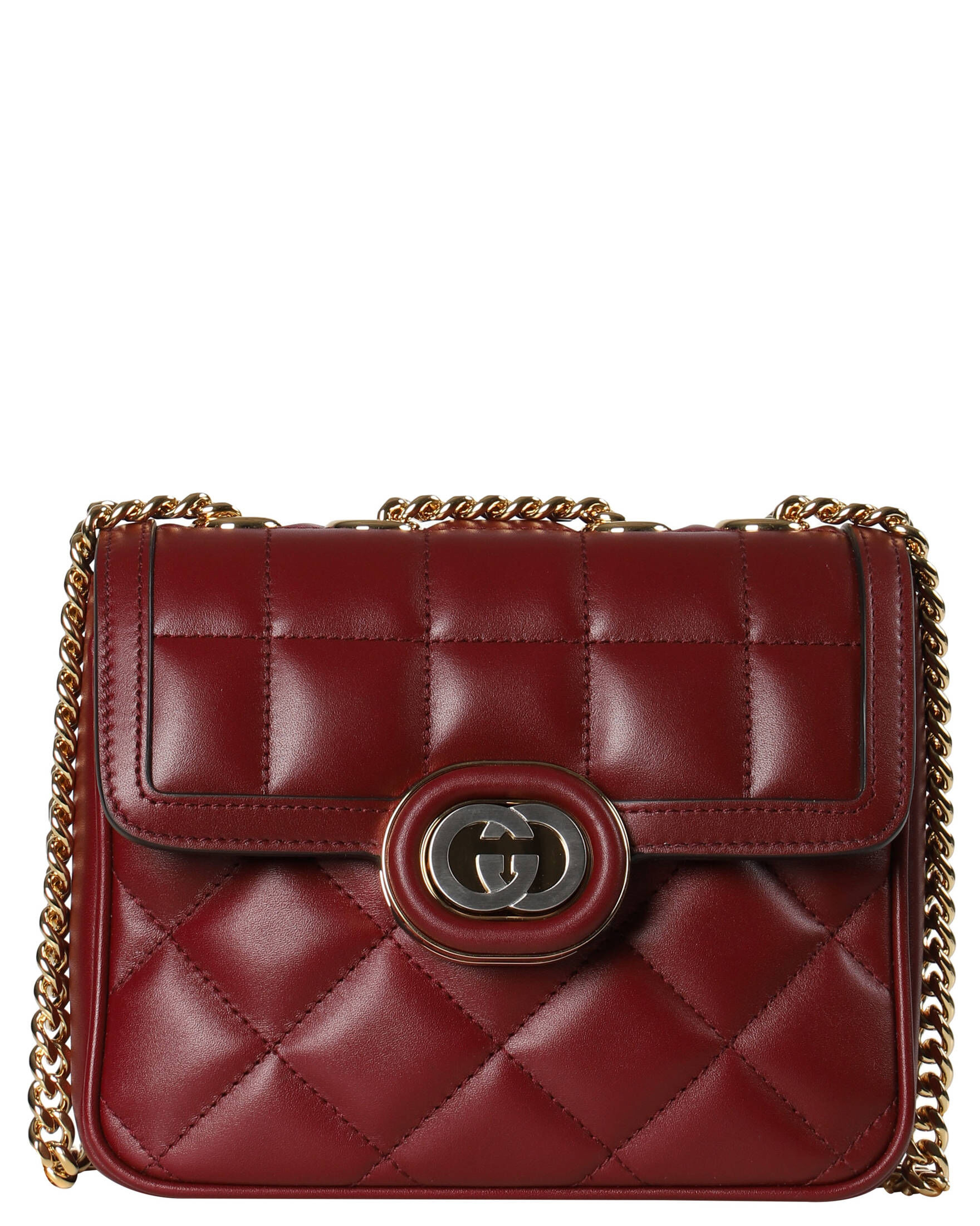 Gucci| Damen Schultertasche QUILTED LINE CAMERA BAG
