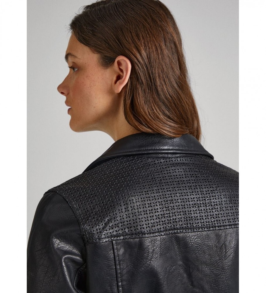 Jaqueta preta Pepe Jeans Masie