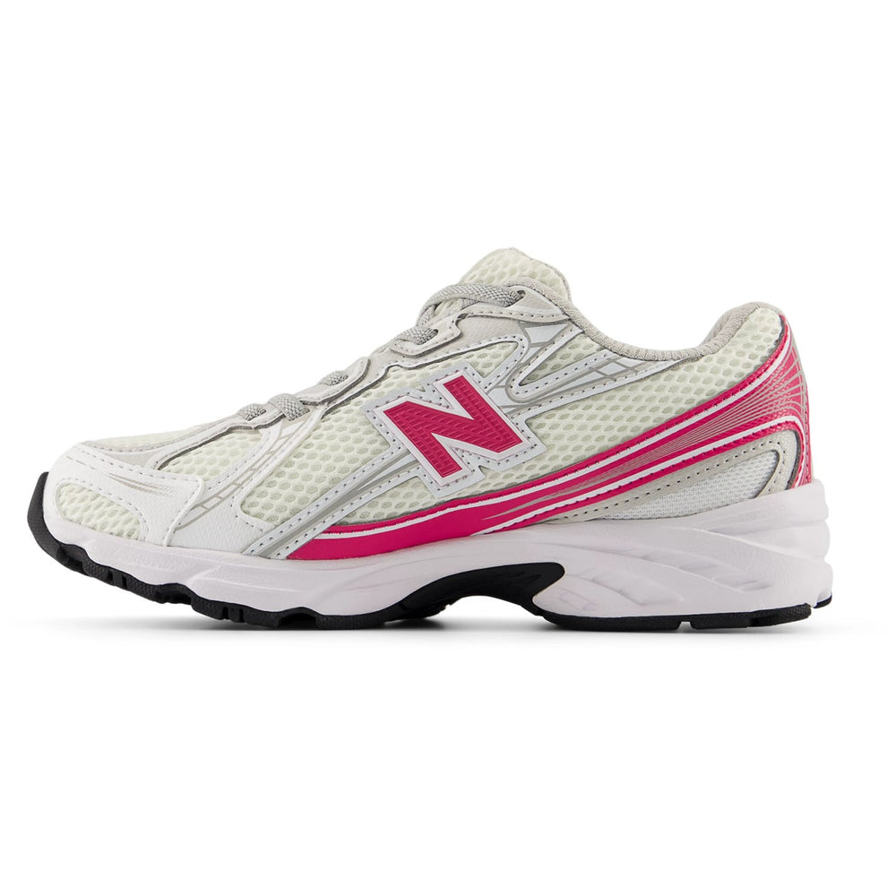 Køb New Balance Sneakers White 740 Kids Bungee Lace