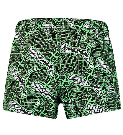 Puma Bådeshorts -  Grøn m. Print