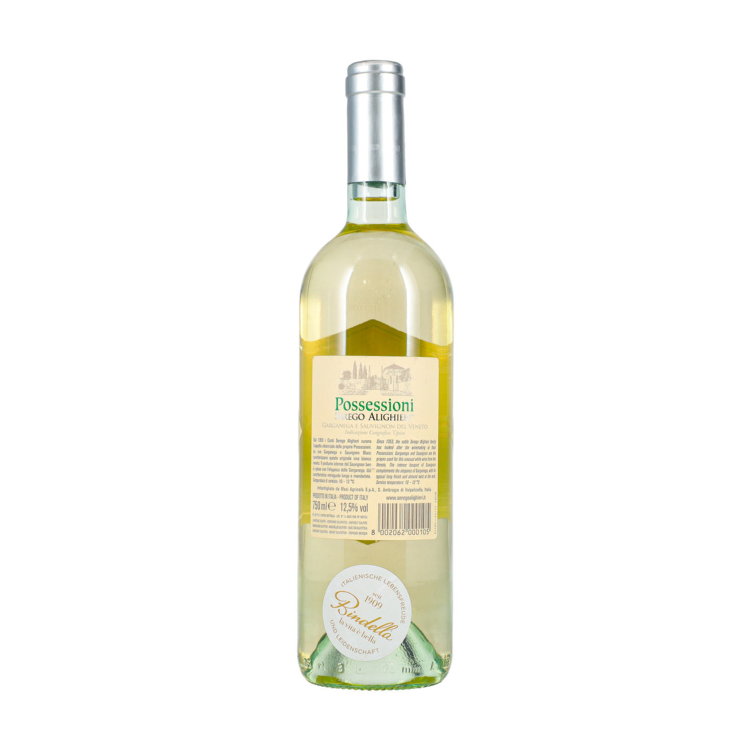 Possessioni bianco Garganega e Sauv. del Veneto IGT Alighieri -75cl