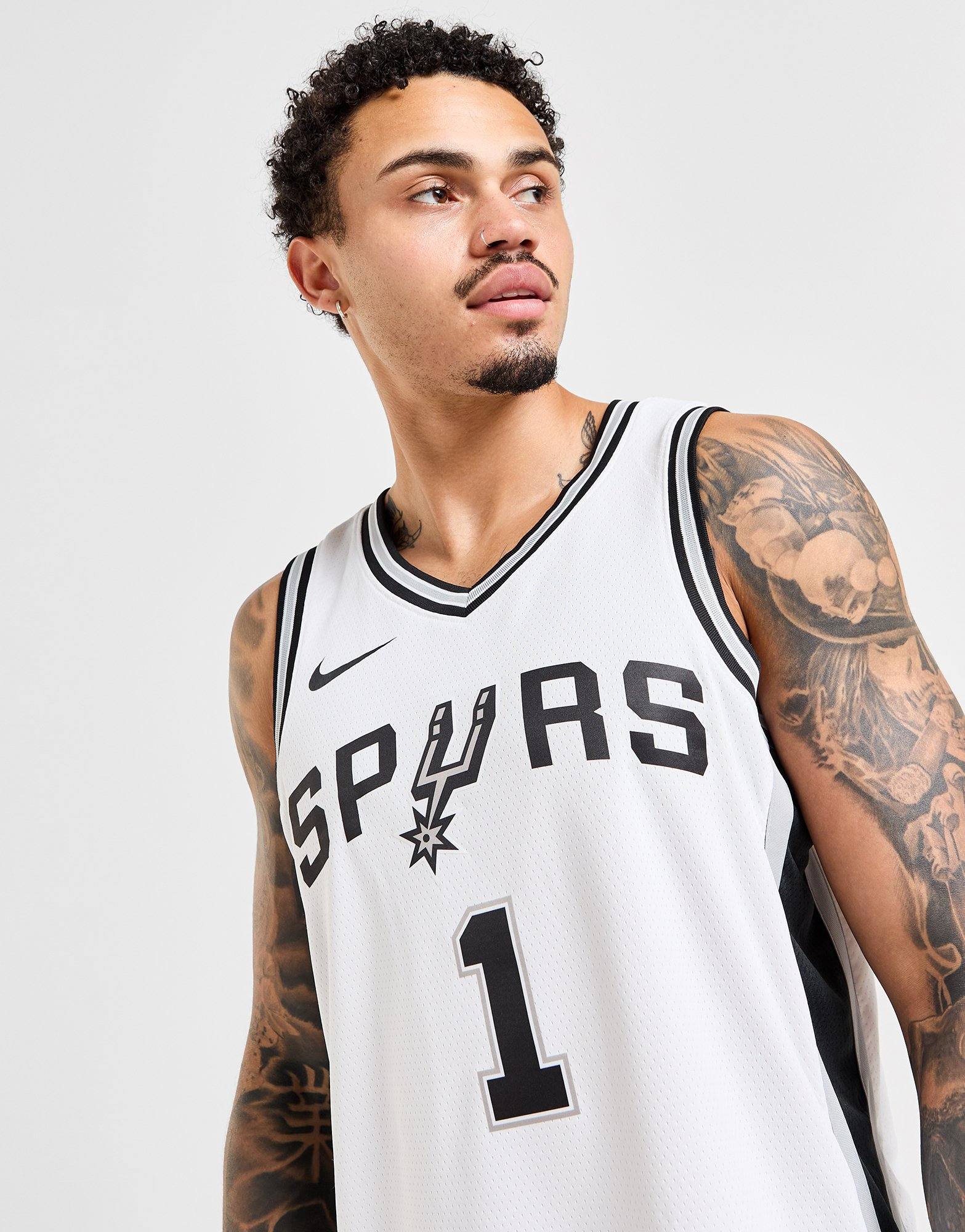 Nike Maillot NBA San Antonio Spurs Wembanyama #1 Homme