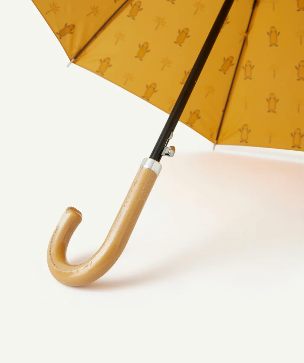 FRESKPARAPLUIE PINGOUIN JAUNE MOUTARDE
