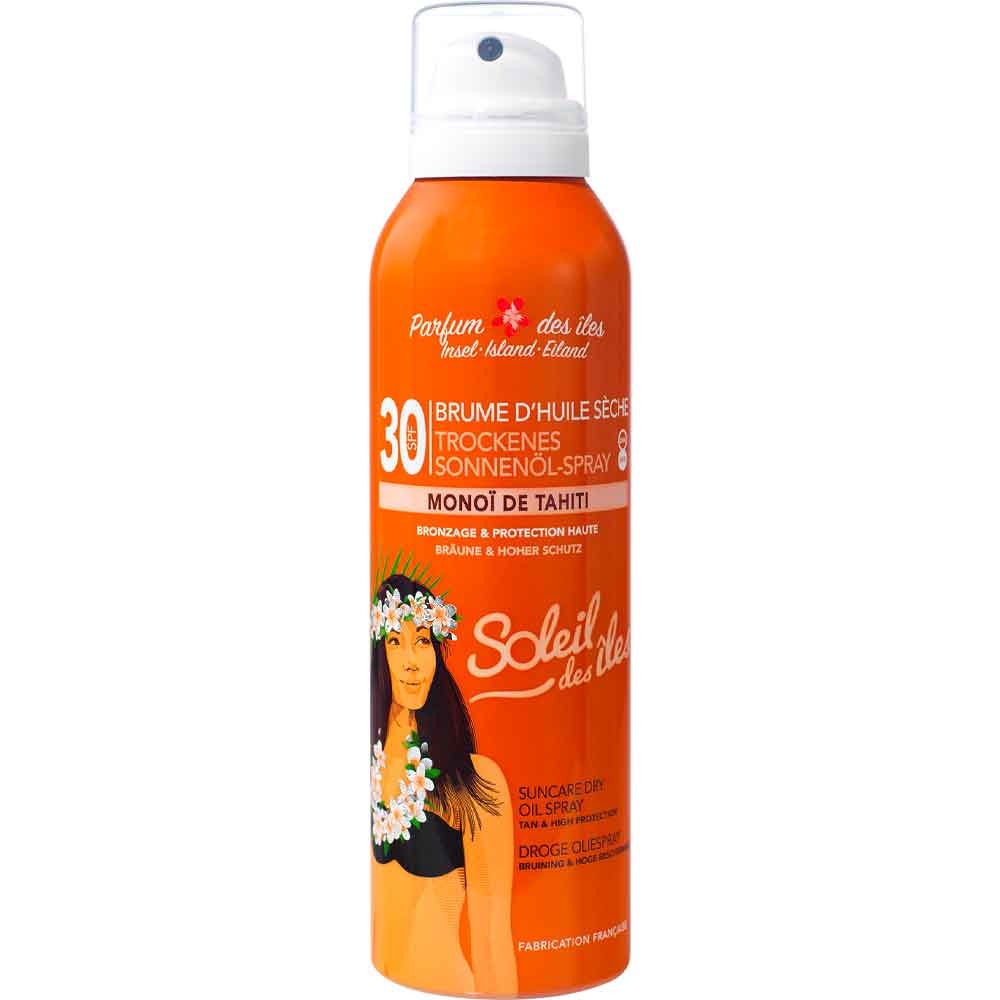 Brume huile sèche protectrice SPF 30 - Parfum des îles - 150 ml
