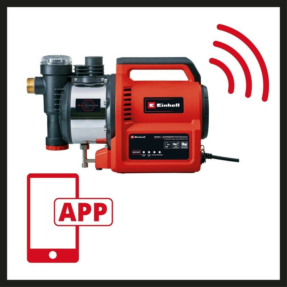 Pompe d'arrosage automatique ge-aw 1144 smart-data