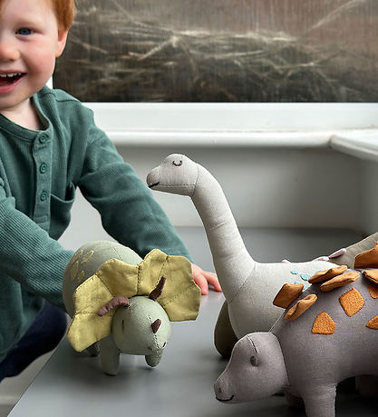 ThreadBear Kuscheltier - 24 cm - Das Dinosaurier-Trike