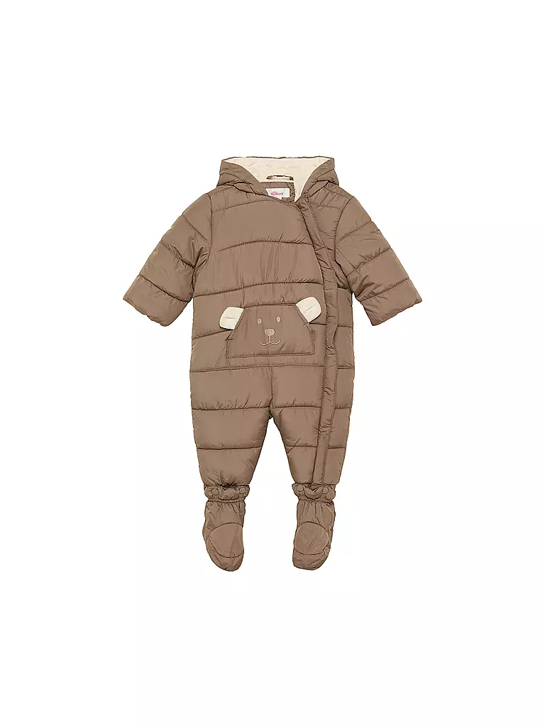 S.OLIVER Baby Schneeanzug braun