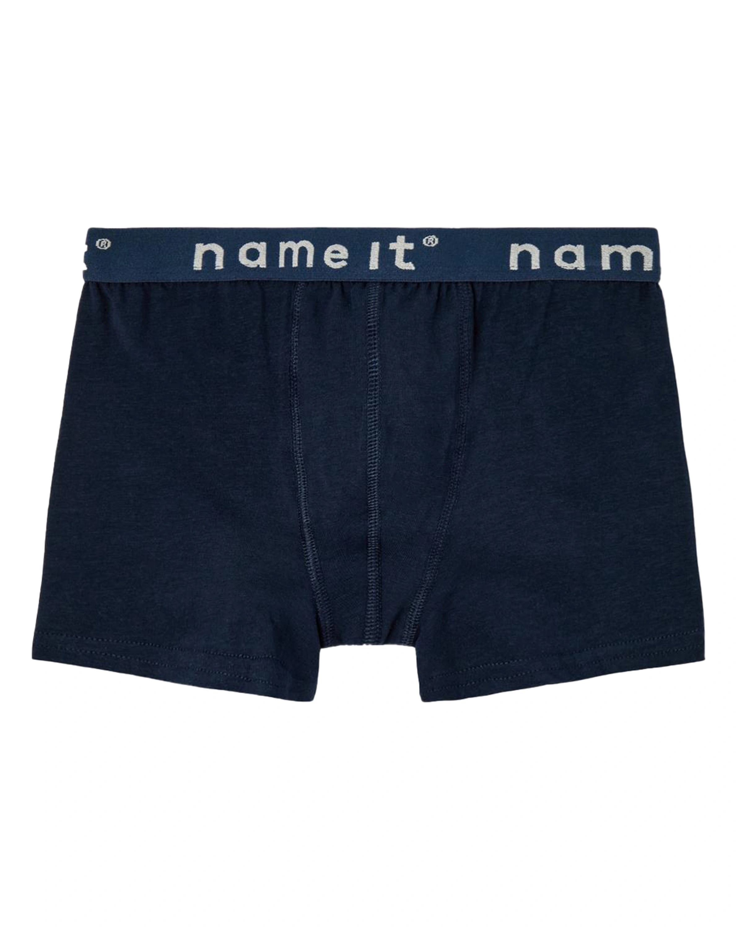 Boxershorts NKMBOXER 3er-Pack in black/grey melange