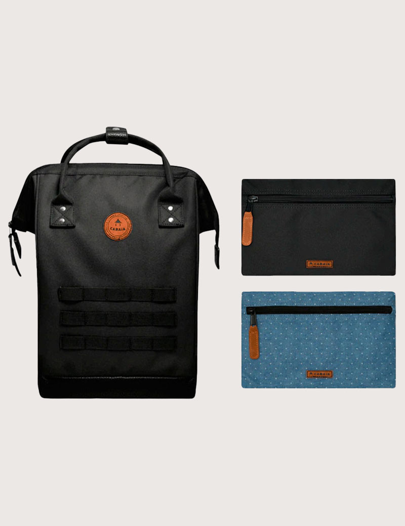 CABAIA SAC À DOS ADVENTURER MEDIUM BERLIN + 2 POCHETTES