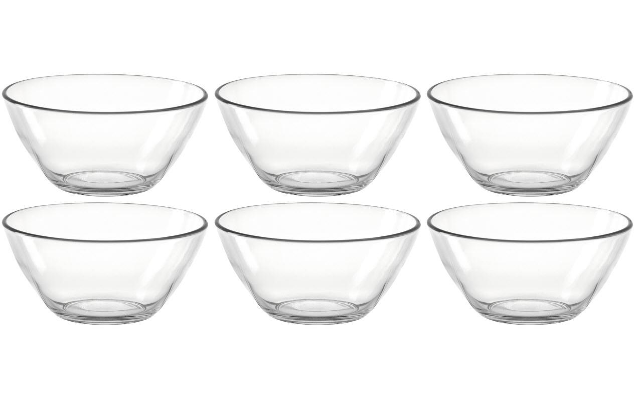 Schale Basic 12 cm, 6 Stück, TransparentTransparente Schalen, 335 ml