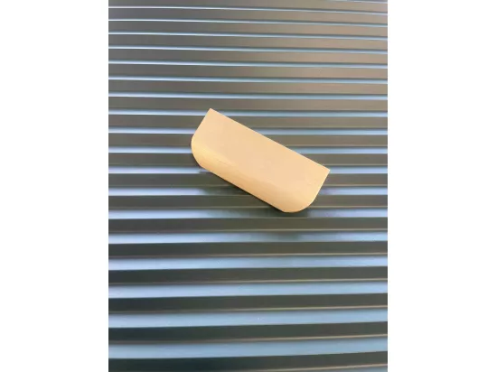 Meuble colonne suspendu de salle de bain WENA, façades cannelées, Willy, 120x33x33 cm, Vert/Noyer