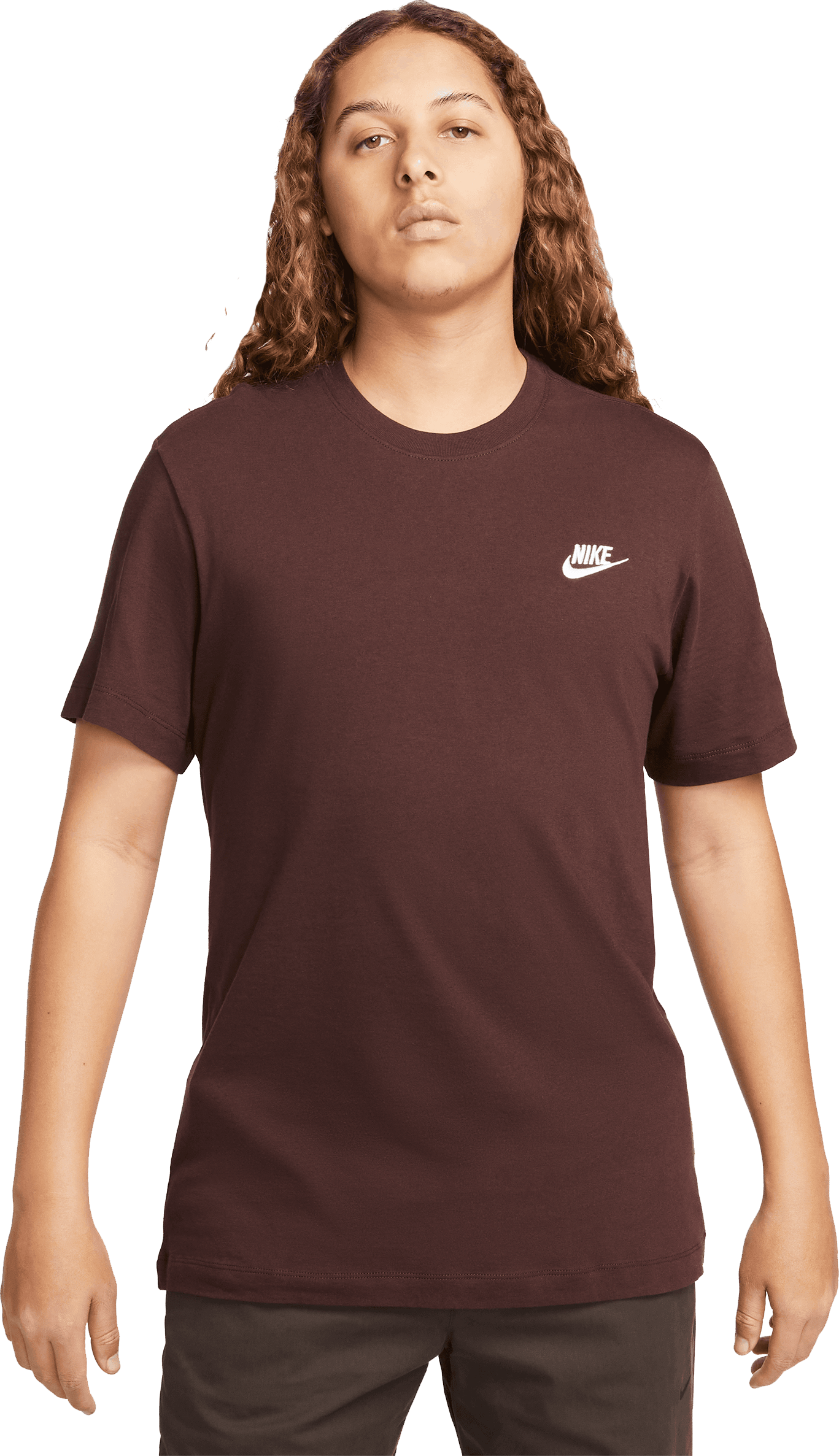 Nike Sportswear Club T-Shirt Braun F227