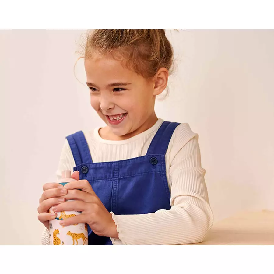 Mepal Pop-Up Trinkflasche + Flip-Up Ersatzdeckel Campus 400 ml türkis