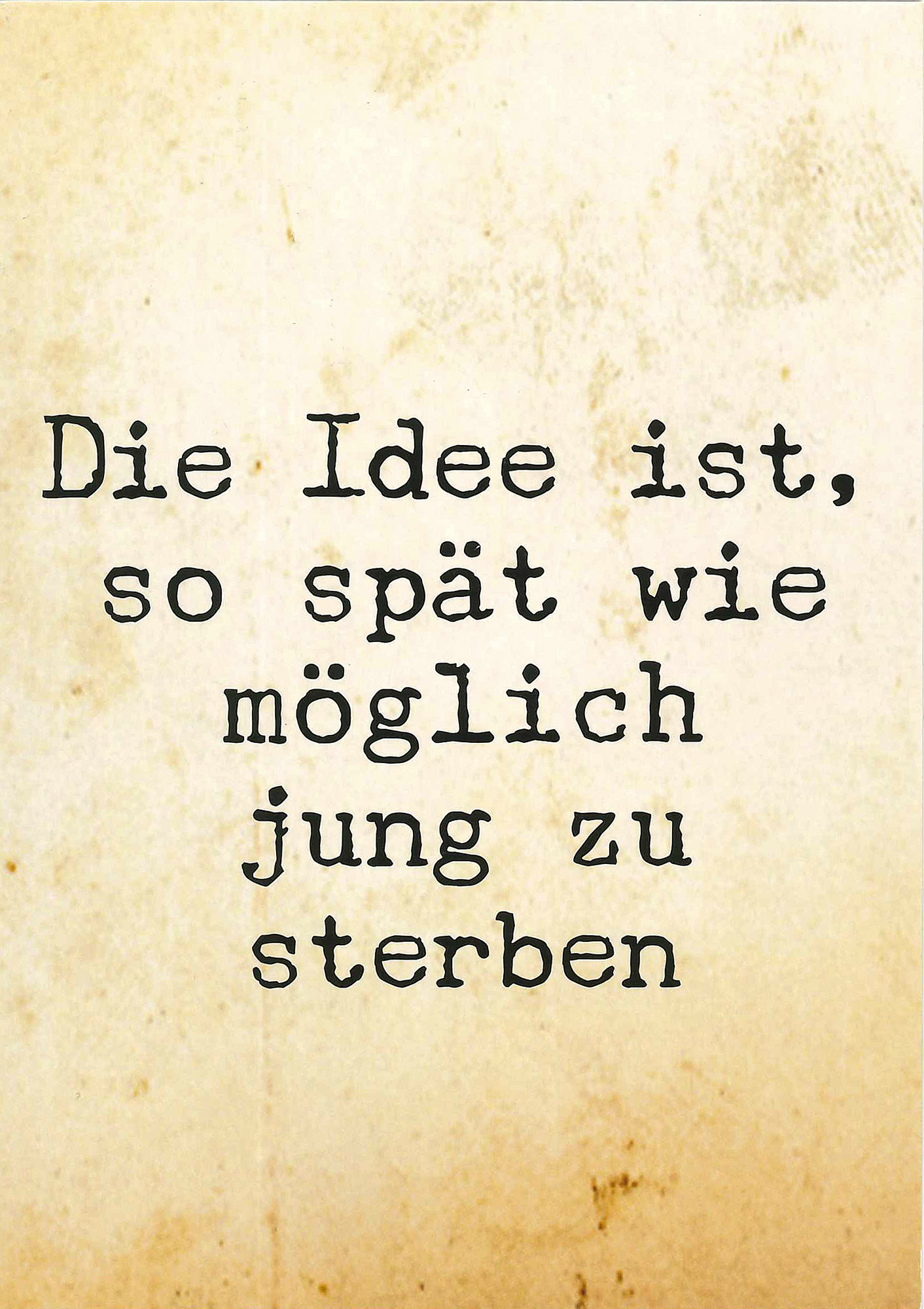 Postkarte 'Die Idee' günstig bestellen