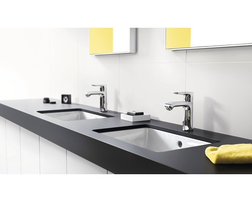 hansgrohe Metris 31080000 chroom wastafelmengkraan inclusief afvoergarnituur