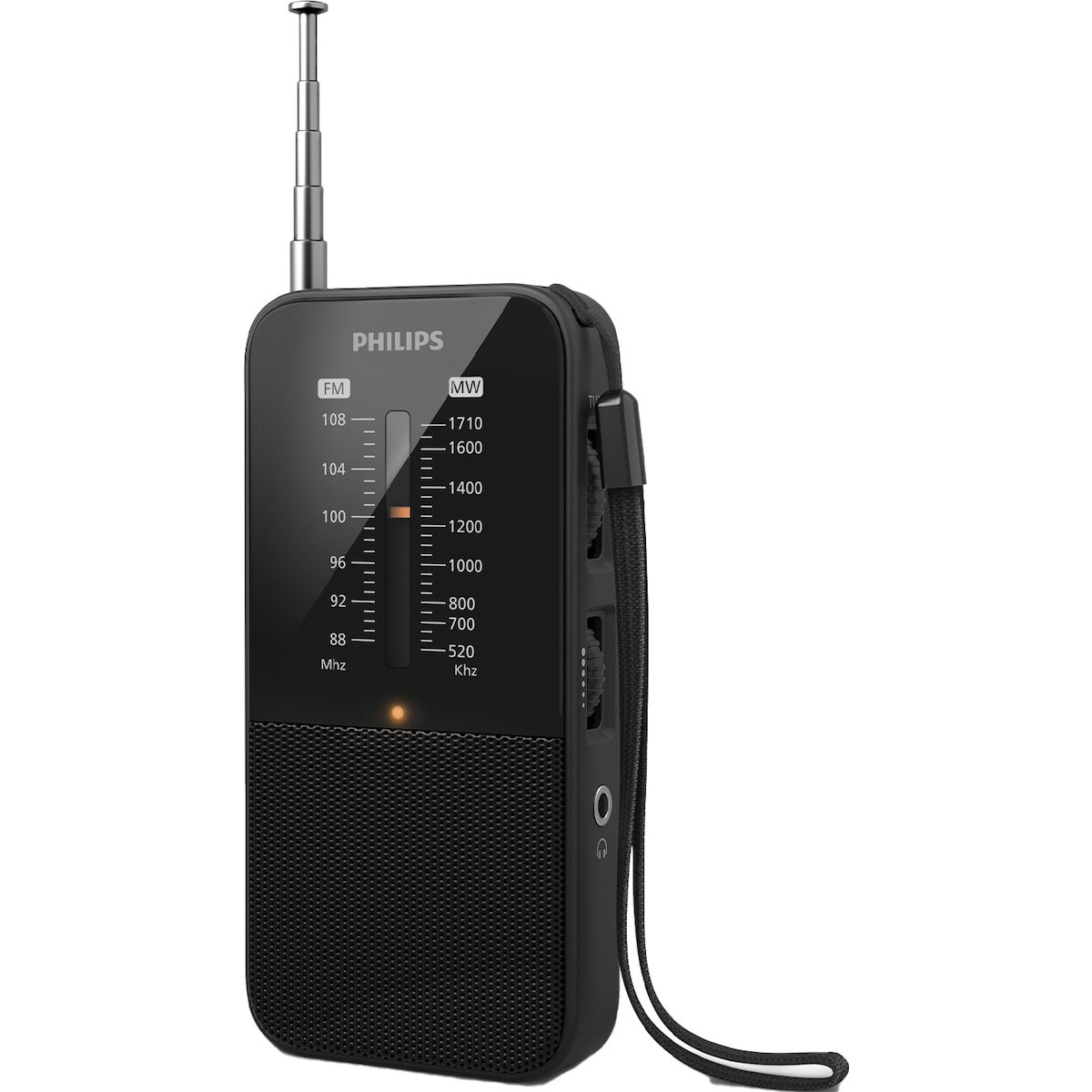 Philips R1509 bærbar analog radio