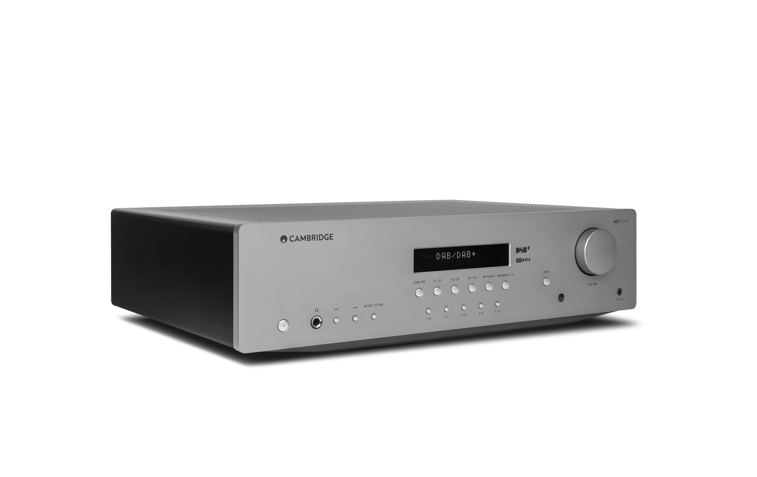 Stereo-Receiver AXR100D Grau<br>FM/DAB+-Stereo-Receiver