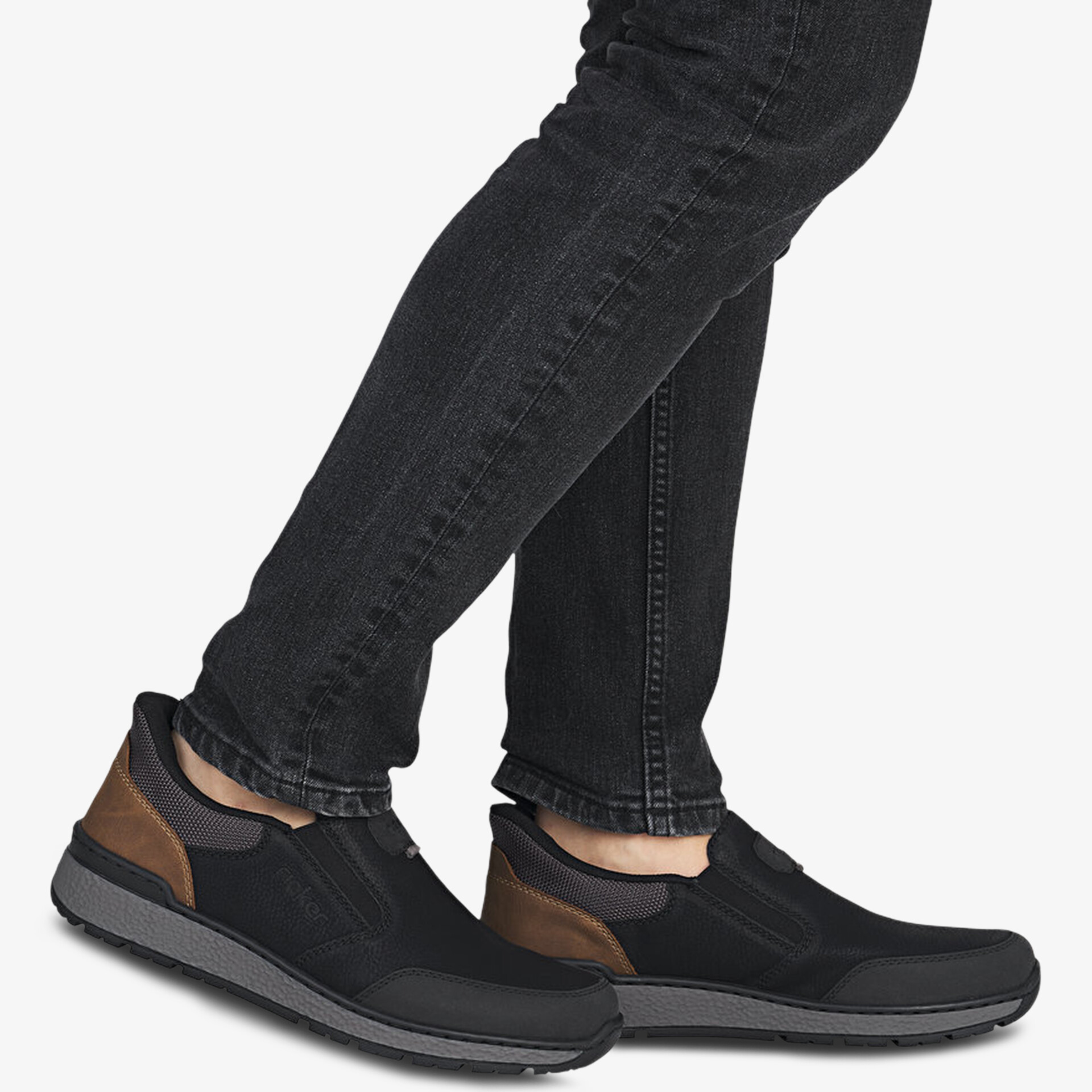 rieker Herren Slipper schwarz - Bequem & stilvoll | Jetzt bei reno.de
