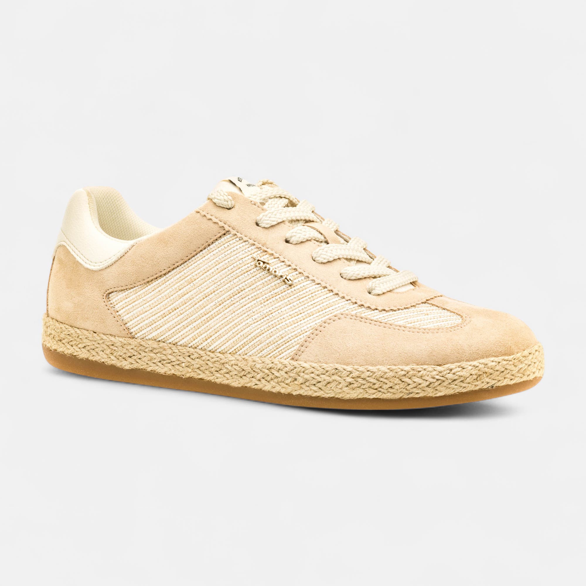 Baskets basses Femme beige