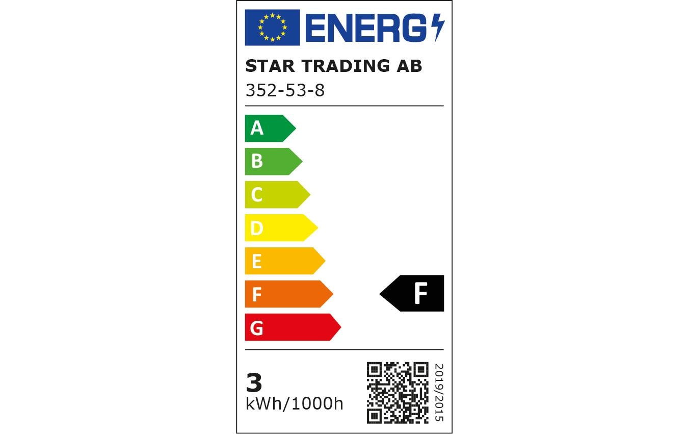 Lampe 2.8 W (26 W) E27 SchwarzDekoratives Filamentleuchtmittel