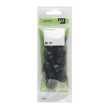 KARWEI afdekkapje M10 zwart (10 stuks)