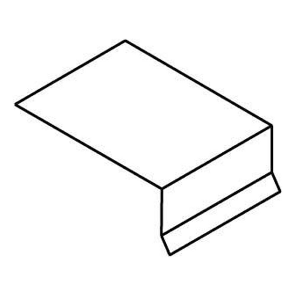 STOPPBESLAG RIAS ALUMINIUM 80MM