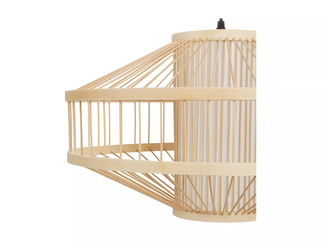 Lampe suspension KARAJ Bambou Naturel
